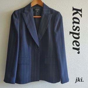 Kasper Classics Womens Black Blazer